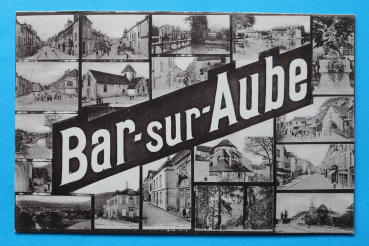 Postcard PC Bar sur Aube 1910-1920 France